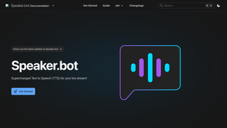 Screenshot of Speaker Bot